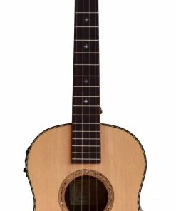 Aloha Solid Cedar Top Acoustic Electric Baritone Ukulele Ukuleles