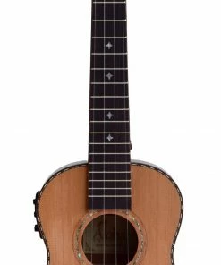 Aloha Solid Cedar Top Acoustic Electric Concert Ukulele Ukuleles
