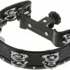 JJ Music Sales Hi Hat Tambourine Double Row Bells