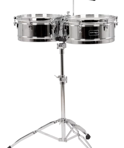 Gon Bops Fiesta Series 13"/14" Timbales Set Chrome Percussion