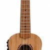ALOHA Bamboo Solid Top Back & Sides Electric Soprano Ukulele With Tuner