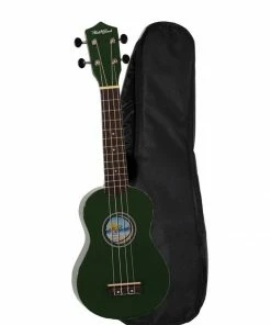 Hula Beach USA Colorful Wood Soprano Ukulele With Bag Ukuleles