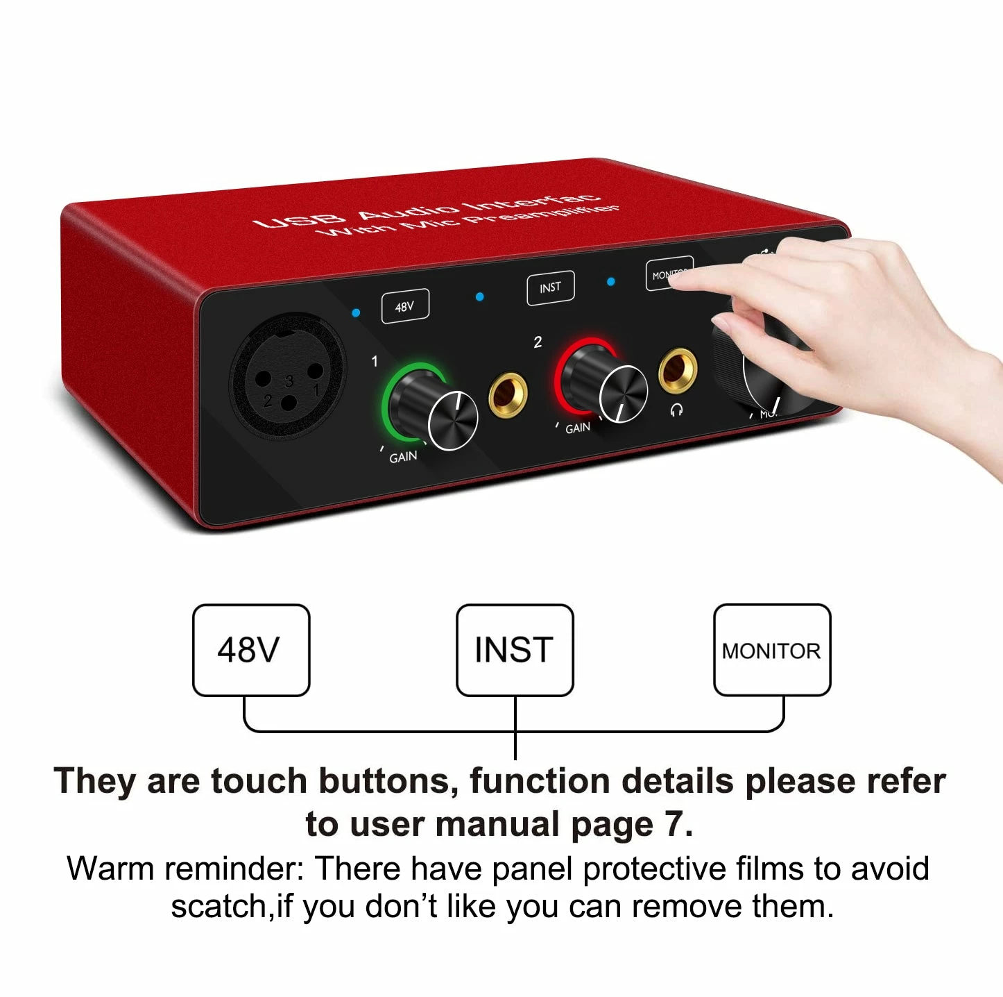 Promo ๐ JJ Music Sales 2i2-3RD-GEN 2-IN, 2-OUT USB Audio Interface Focusrite SCARLETT Style USB Interfaces ๐ 2 JJ Music Sales 2i2-3RD-GEN 2-IN, 2-OUT USB Audio Interface Focusrite SCARLETT Style USB Interfaces