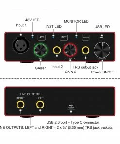 Promo ๐ JJ Music Sales 2i2-3RD-GEN 2-IN, 2-OUT USB Audio Interface Focusrite SCARLETT Style USB Interfaces ๐ 7 JJ Music Sales 2i2-3RD-GEN 2-IN, 2-OUT USB Audio Interface Focusrite SCARLETT Style USB Interfaces