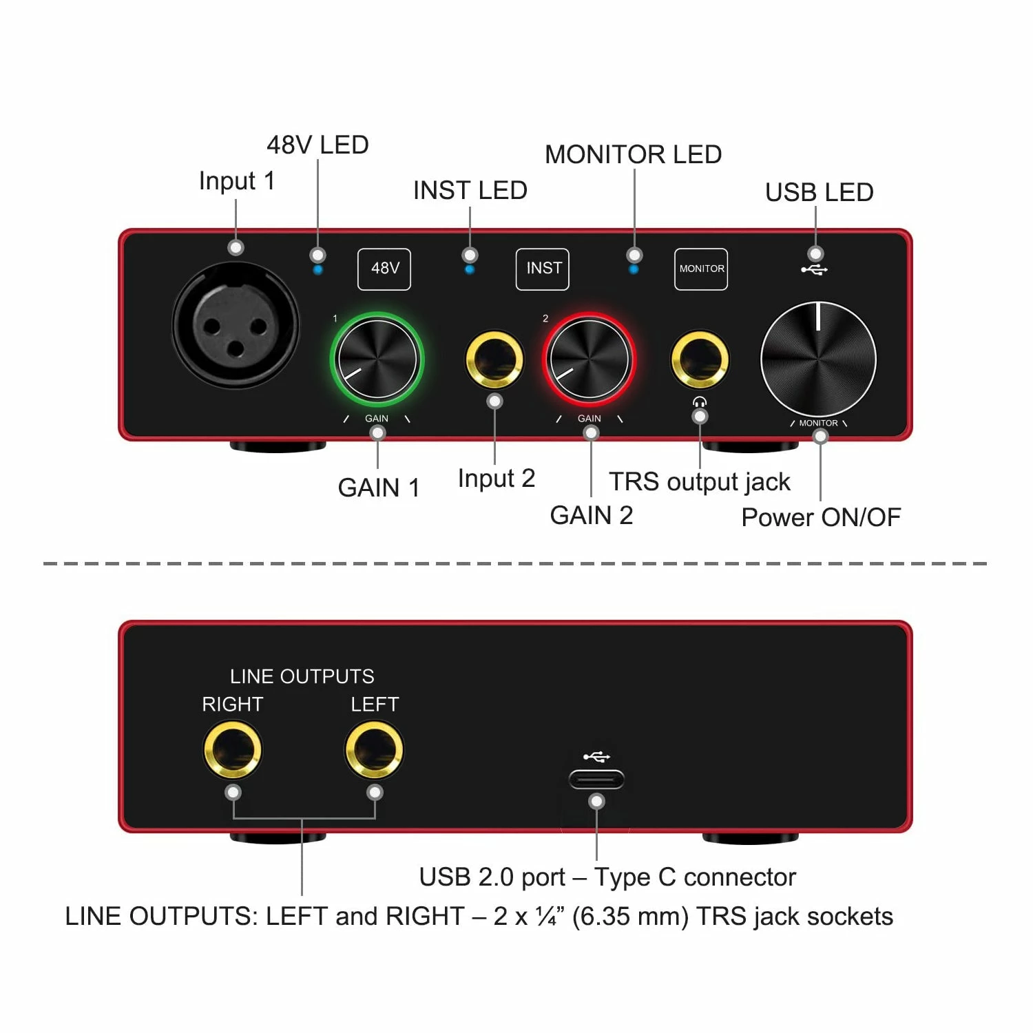 Promo ๐ JJ Music Sales 2i2-3RD-GEN 2-IN, 2-OUT USB Audio Interface Focusrite SCARLETT Style USB Interfaces ๐ 3 JJ Music Sales 2i2-3RD-GEN 2-IN, 2-OUT USB Audio Interface Focusrite SCARLETT Style USB Interfaces