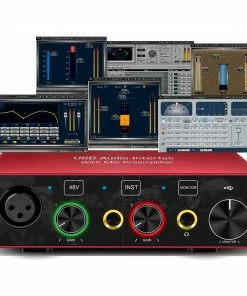 JJ Music Sales 2i2-3RD-GEN 2-IN, 2-OUT USB Audio Interface Focusrite SCARLETT Style USB Interfaces