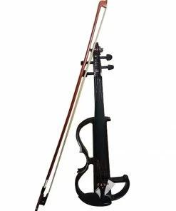 JJ Music Sales Violin's Wooden Electric Violin Outfit Complete 4/4 Size Complete