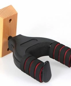 JJ Music Sales Instrument Wall Hanger With Auto Lock - Fits All Instruments Guitars, Bass, Mandolin, Banjo, Ukulele