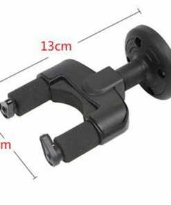 JJ Music Sales Wall Hangers Instrument Wall Hanger With Safety Stoppers - Fits All Instruments Guitars, Bass, Mandolin, Banjo, Ukulele