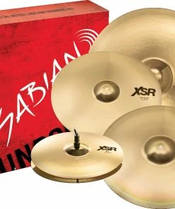 SABIAN XSR5005GB XSR Performance Set 4-Pack W/Free 18" Cymbal Package Made In Canada