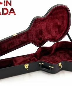 JJ Music Sales Deluxe Arch Top Hardshell Regular Acoustic Guitar Case (Made In Canada)