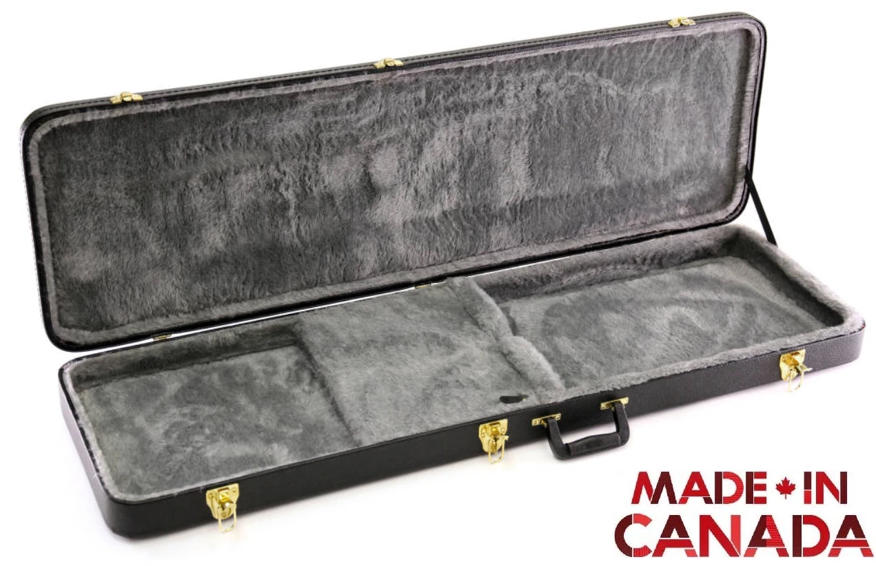 Top 10 โจ JJ Music Sales Hardshell Rectangle Bass Guitar Case (Made In Canada) Cases ๐ 1 JJ Music Sales Hardshell Rectangle Bass Guitar Case (Made In Canada) Cases