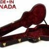 JJ Music Sales Deluxe Arch-Top Hardshell ES-335 Style Guitar Case (Made In Canada)