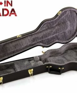 JJ Music Sales Hardshell Les Paul Electric Guitar Case (Made In Canada) Cases
