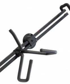 JJ Music Sales Electric Or Bass Guitar Wall Mount - Black - Horizontal Hanger Wall Hangers