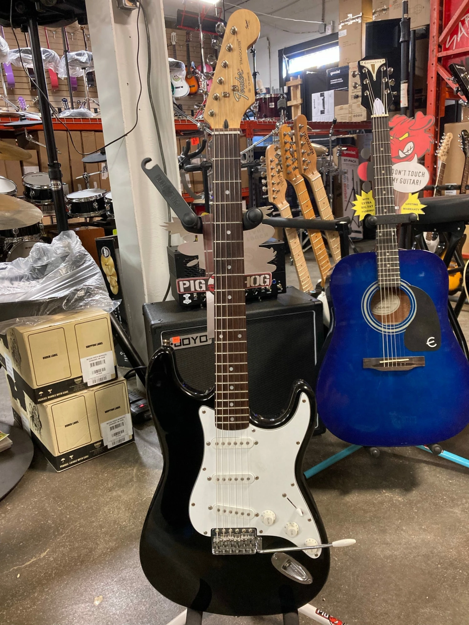 Best deal ๐ฅ Fender MIk Strat Electric Guitar Black - Pre Owned ๐ 1 Fender MIk Strat Electric Guitar Black - Pre Owned