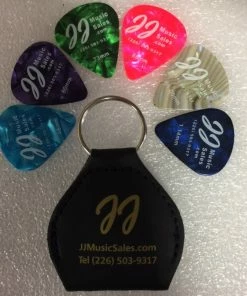 JJ Music Sales Pick Key Chain Holder Accessories