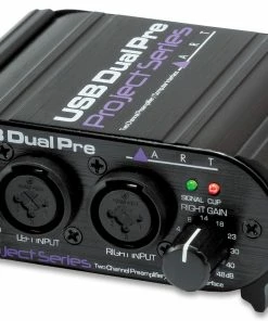 ART Pro Audio ART USB Dual Pre – Two Channel Preamp With USB