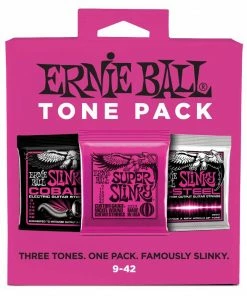 Ernie Ball 3333 Electric Tone Pack 3 Sets, Super Slinky, 9-42 Strings