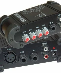 Groove Factory Mixer's Mini Mixer With 4 Channels