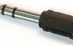 JJ Music Sales Adaptor - TRS 1/4 Male To TRS 1/8 Female Adaptors & Connectors