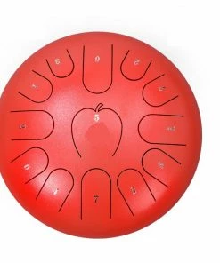 JJ Music Sales Tongue & Steel Handpan Drums Tongue Drum / Steel Handpan Drum With Accessories 13 Note / 12 Inch
