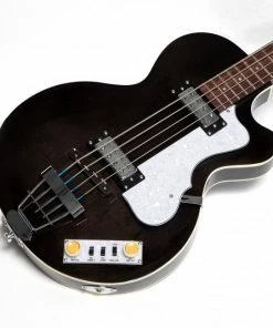 Hofner HI-CB-PE-TBK Club Bass - Ignition Transparent Black - PRO Bass Guitars