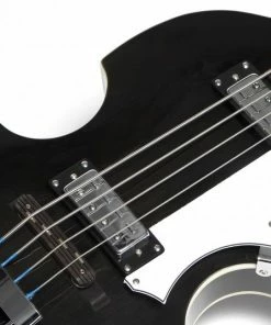 Bass Guitars Hofner Violin Bass - Ignition Transparent Black - PRO