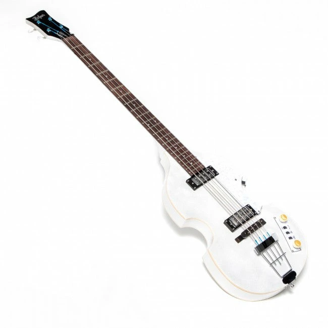 Budget ๐ Hofner Violin Bass - Ignition Pearl White - PRO ๐ฏ 6 Hofner Violin Bass - Ignition Pearl White - PRO