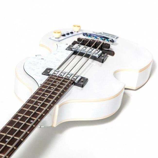 Budget ๐ Hofner Violin Bass - Ignition Pearl White - PRO ๐ฏ 7 Hofner Violin Bass - Ignition Pearl White - PRO
