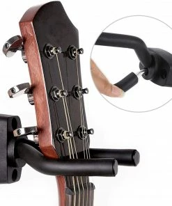 JJ Music Sales Wall Hangers Instrument Wall Hanger - Fits All Instruments Guitars, Bass, Mandolin, Banjo, Ukulele
